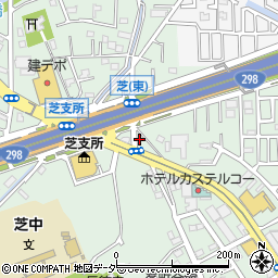 埼玉県川口市芝6225周辺の地図