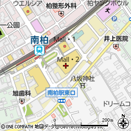 みずほ銀行マミーマート南柏店 ＡＴＭ周辺の地図