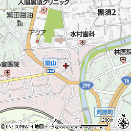 武山コーポ２周辺の地図