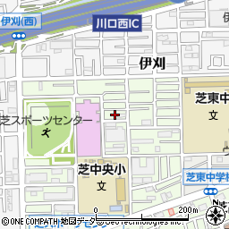 埼玉県川口市芝高木2丁目18周辺の地図
