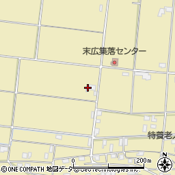 長野県伊那市美篶末広7575周辺の地図