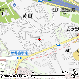 埼玉県川口市赤山1170周辺の地図