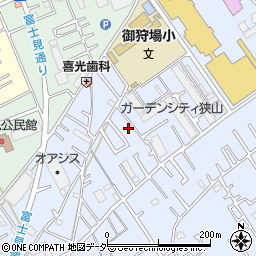 埼玉県狭山市北入曽796-12周辺の地図