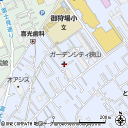 埼玉県狭山市北入曽784-1周辺の地図