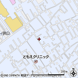 埼玉県狭山市北入曽468周辺の地図