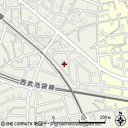 埼玉県飯能市笠縫339-1周辺の地図