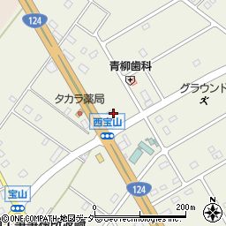ミニストップ波崎宝山店周辺の地図