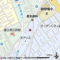 埼玉県狭山市北入曽793-8周辺の地図