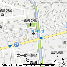秋元倉庫周辺の地図