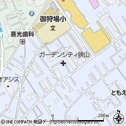 埼玉県狭山市北入曽784-8周辺の地図