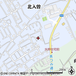 埼玉県狭山市北入曽129周辺の地図
