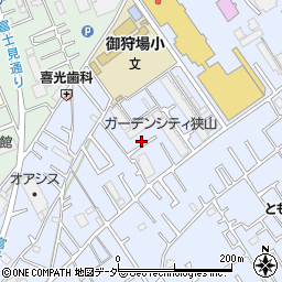 埼玉県狭山市北入曽784-2周辺の地図