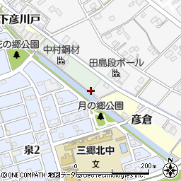 埼玉県三郷市彦野601周辺の地図