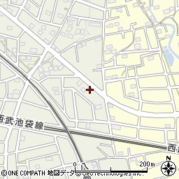 埼玉県飯能市笠縫325-3周辺の地図