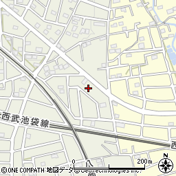 埼玉県飯能市笠縫327周辺の地図