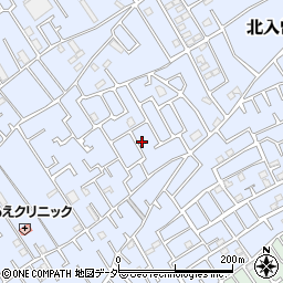 埼玉県狭山市北入曽525-7周辺の地図