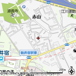 埼玉県川口市赤山1195-2周辺の地図