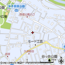 埼玉県富士見市水子7062周辺の地図