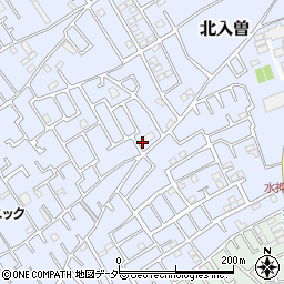 埼玉県狭山市北入曽544周辺の地図