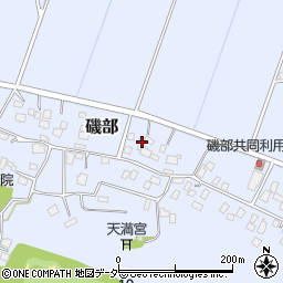 千葉県成田市磯部447周辺の地図