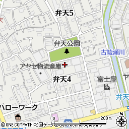 楠本化成研究所周辺の地図