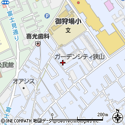 埼玉県狭山市北入曽796-18周辺の地図