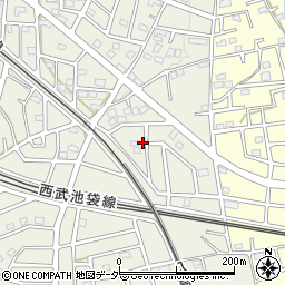 埼玉県飯能市笠縫329-15周辺の地図