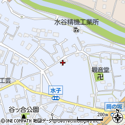 埼玉県富士見市水子2833周辺の地図
