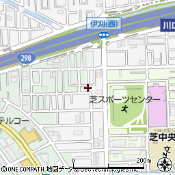 埼玉県川口市伊刈823-17周辺の地図