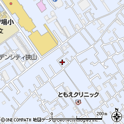 埼玉県狭山市北入曽743-15周辺の地図