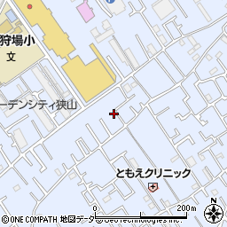 埼玉県狭山市北入曽743-12周辺の地図