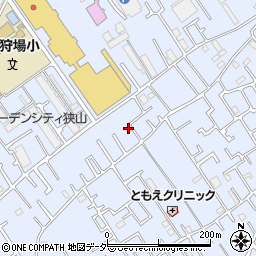 埼玉県狭山市北入曽743-12周辺の地図