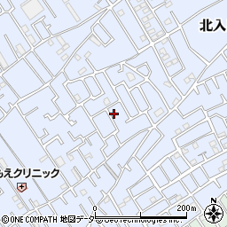 埼玉県狭山市北入曽525周辺の地図