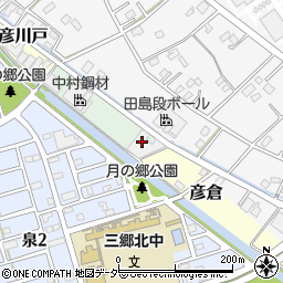 埼玉県三郷市彦野603周辺の地図