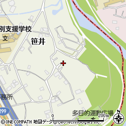 埼玉県狭山市笹井3159-5周辺の地図