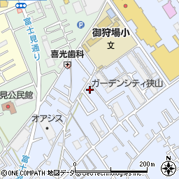 埼玉県狭山市北入曽796-8周辺の地図