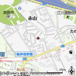 埼玉県川口市赤山1195-11周辺の地図