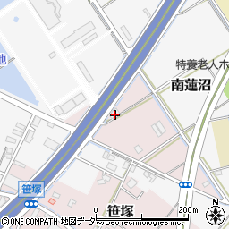 埼玉県三郷市笹塚135周辺の地図