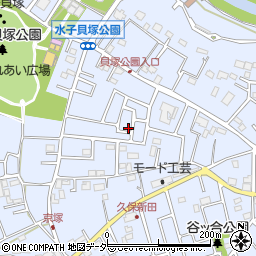 埼玉県富士見市水子7048周辺の地図