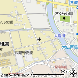 埼玉県三郷市大広戸758周辺の地図