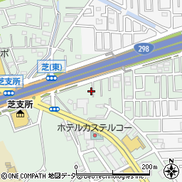 埼玉県川口市芝4525-3周辺の地図