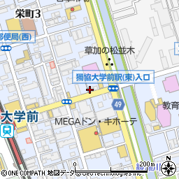 メガネの小山周辺の地図