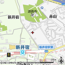埼玉県川口市赤山1298-9周辺の地図