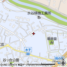 埼玉県富士見市水子2834周辺の地図
