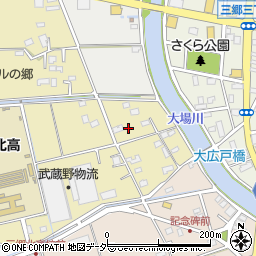 埼玉県三郷市大広戸760周辺の地図
