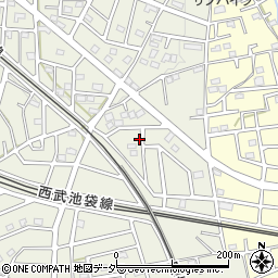 埼玉県飯能市笠縫329-14周辺の地図