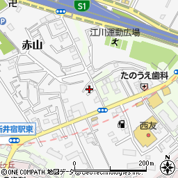 埼玉県川口市赤山1158-16周辺の地図