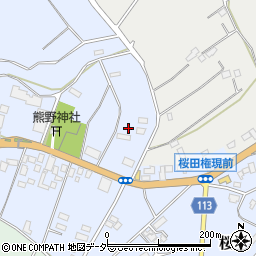 千葉県成田市桜田945-42周辺の地図