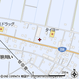 千葉県香取郡東庄町笹川い5446周辺の地図