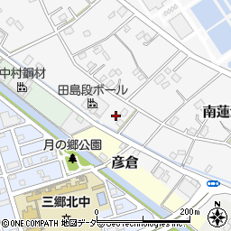 埼玉県三郷市南蓮沼826周辺の地図